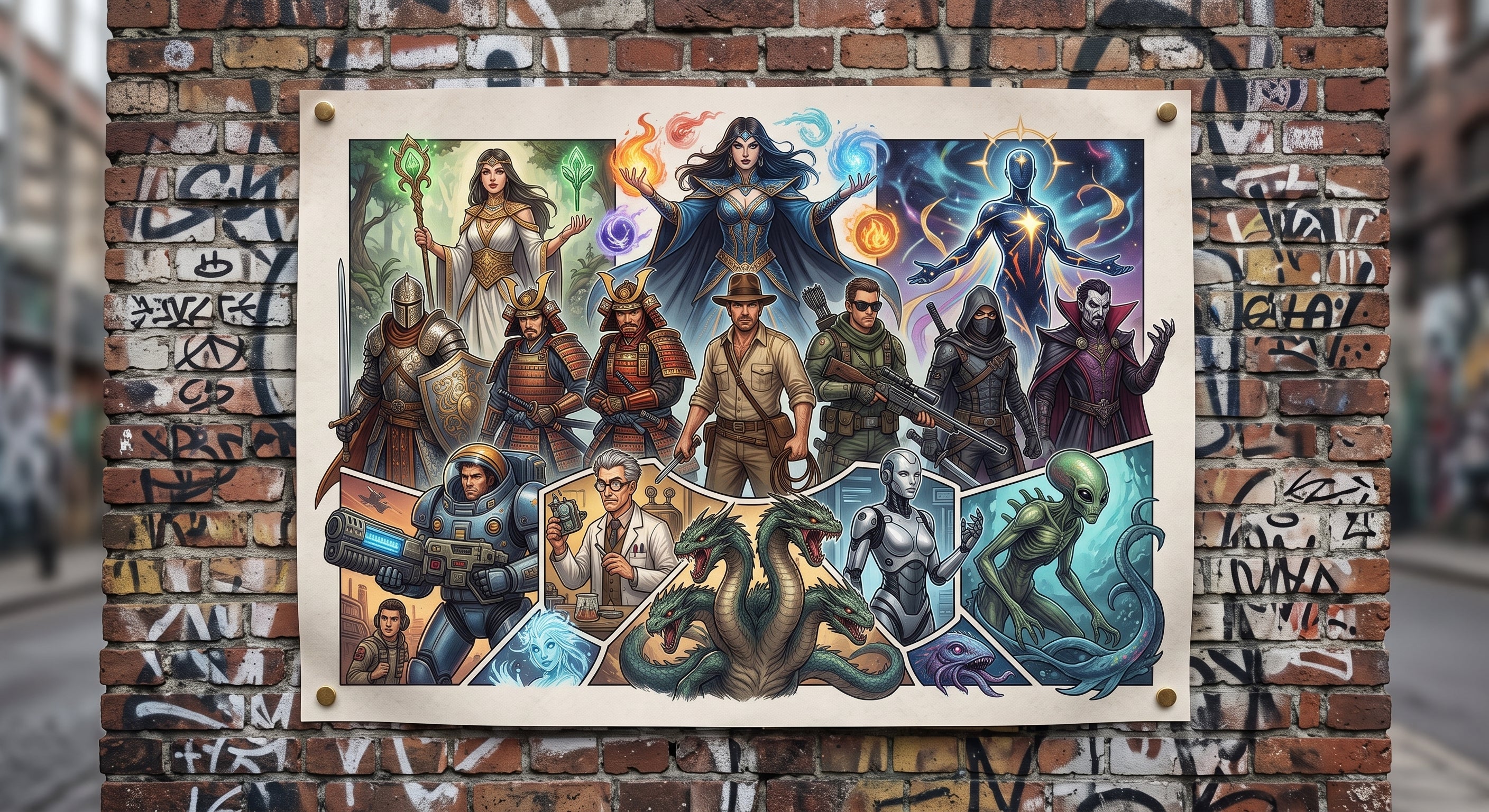 Anime & Pop Culture Poster